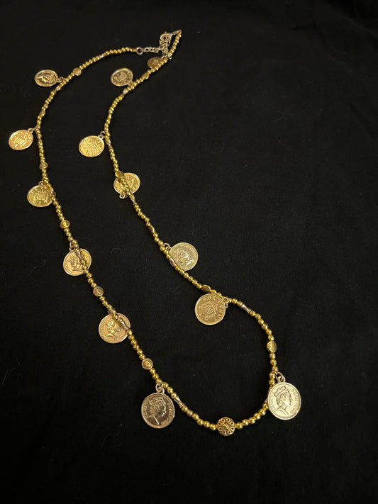 ZA20 Gold Queen Token Dangle